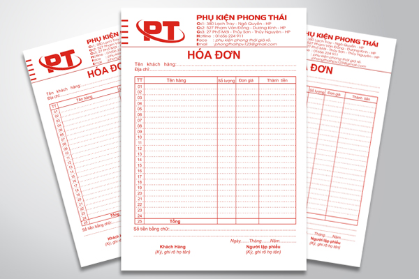 Công Ty in Biểu Mẫu giá rẻ tại Thuận An, Bình Dương - CÔNG TY TNHH IN BÌNH PHÚ