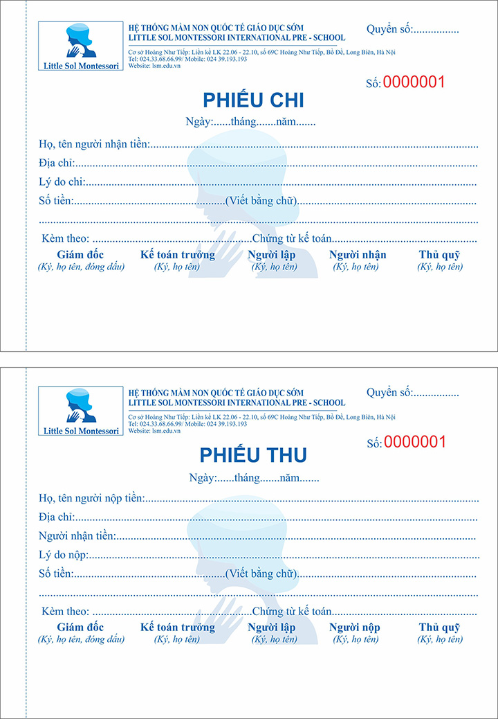 Công Ty in phiếu thu, chi giá rẻ tại Thuận An - Bình Dương ___ In Ấn Bình Phú