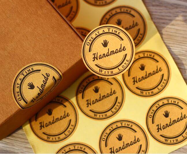 Decal giấy kraft ( decal da bò ) A3 • IN TEM NHÃN GIÁ RẺ