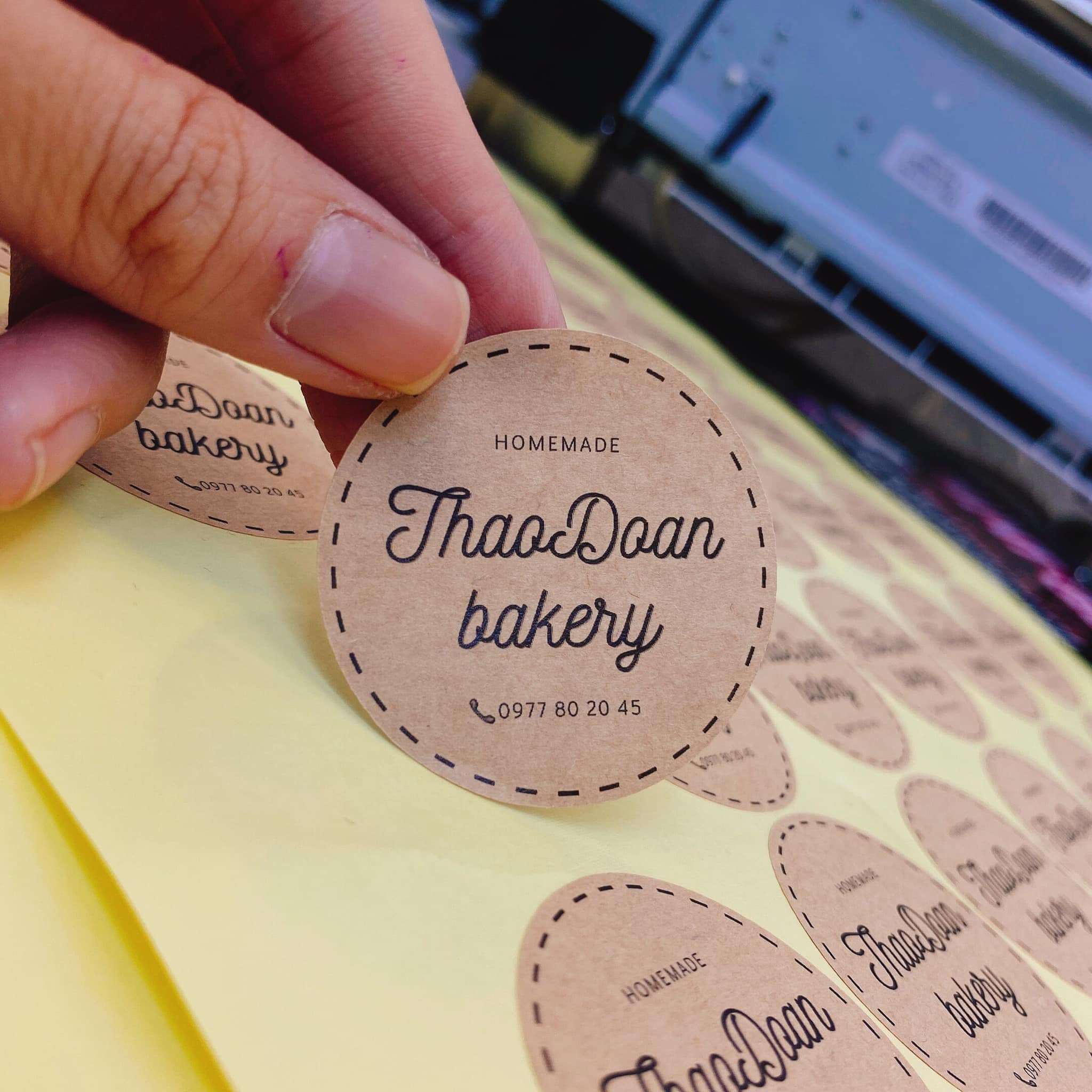 IN DECAL GIẤY KRAFT - In Decal Biên Hòa