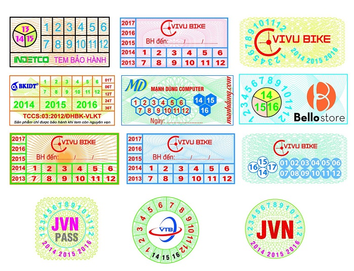 Download miễn phí trọn bộ file vector tem chống hàng giả mới nhất hiện nay